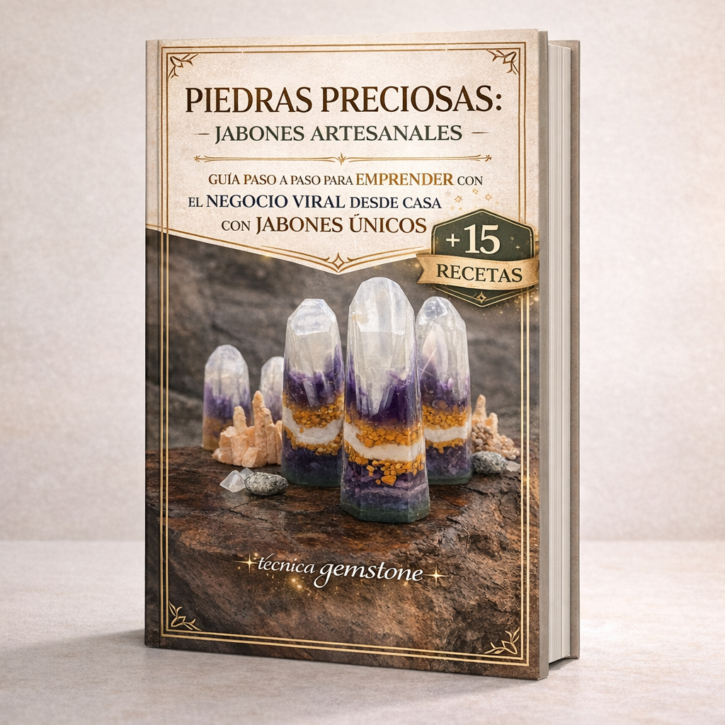 Emprendé con Jabones que parecen Joyas desde casa y sin experiencia